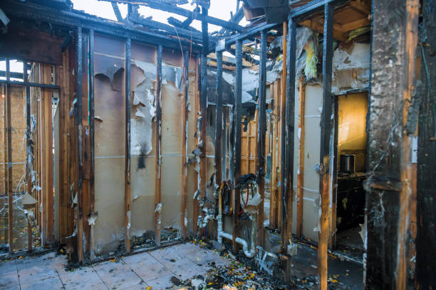 Professional Soot Cleanup technician working in Leander, TX